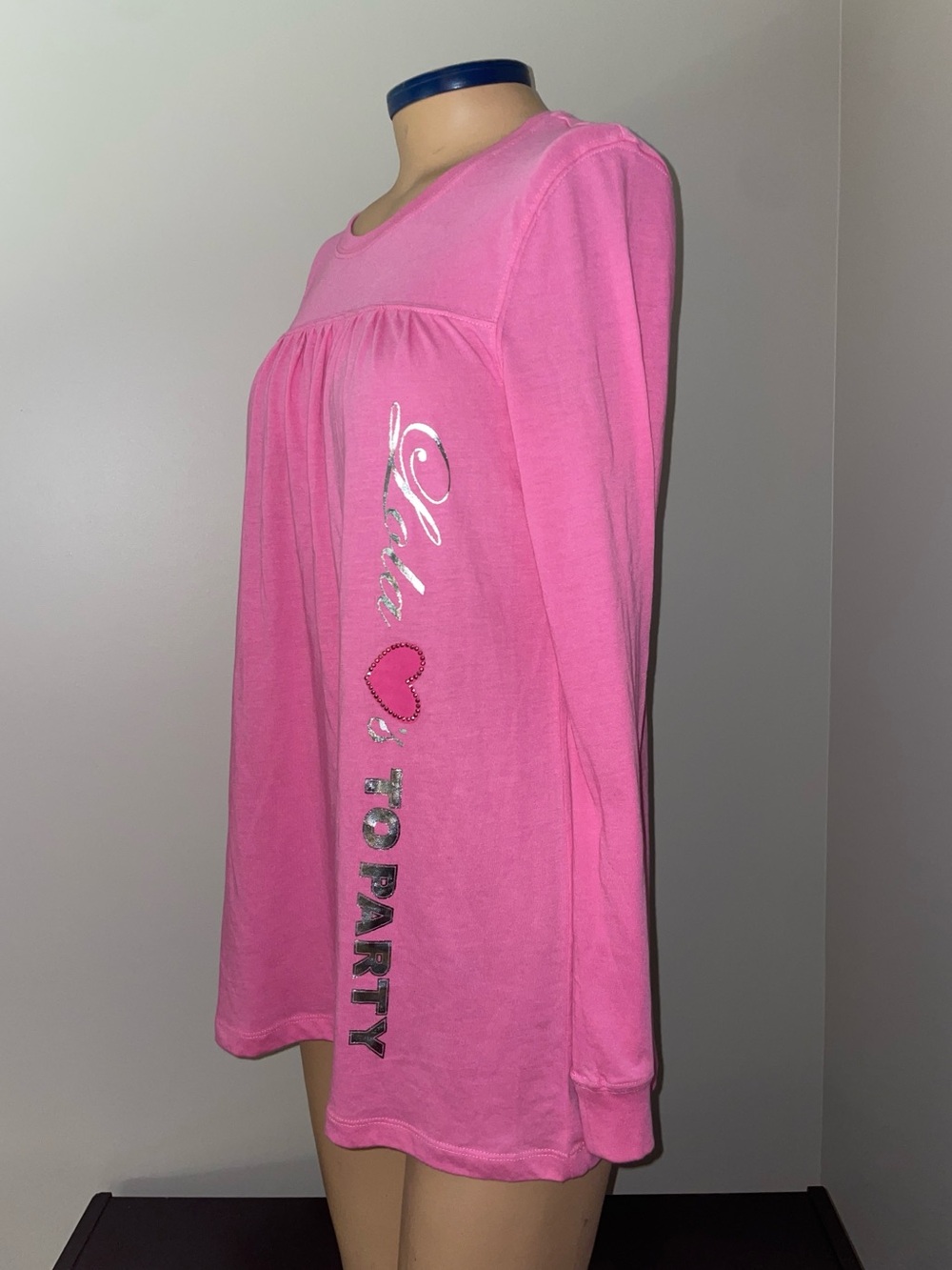 La Senza Sleep Lounge Pajama Sleep Shirt Medium NWT